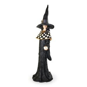 Mackenzie Childs Halloween 33 inch witch figurine Sold Out NWT $295